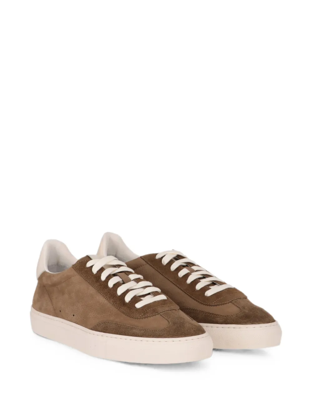 Todd Snyder suede panelled sneakers Bruin