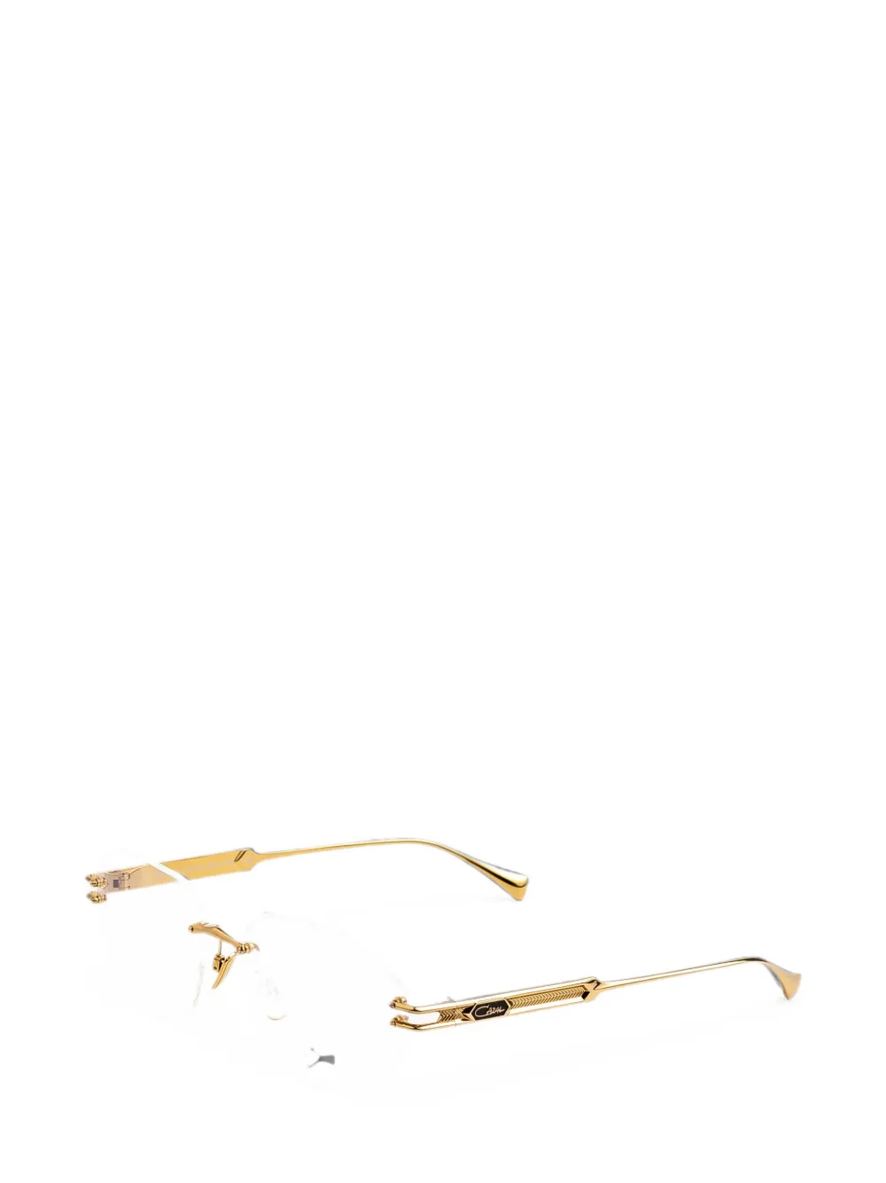 Cazal 5017 bril zonder montuur Goud