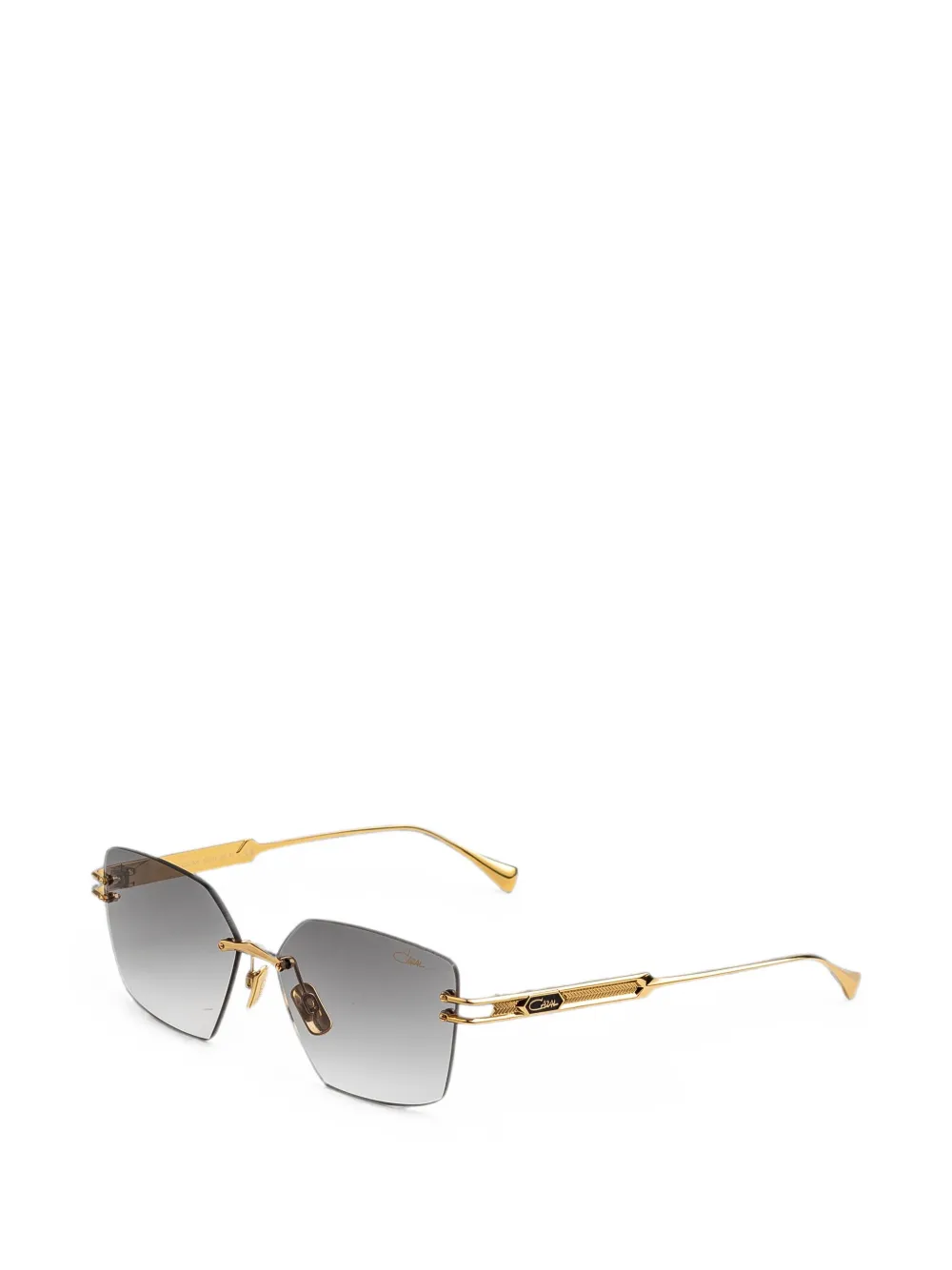 Cazal 9511 zonnebril met randloos montuur Goud