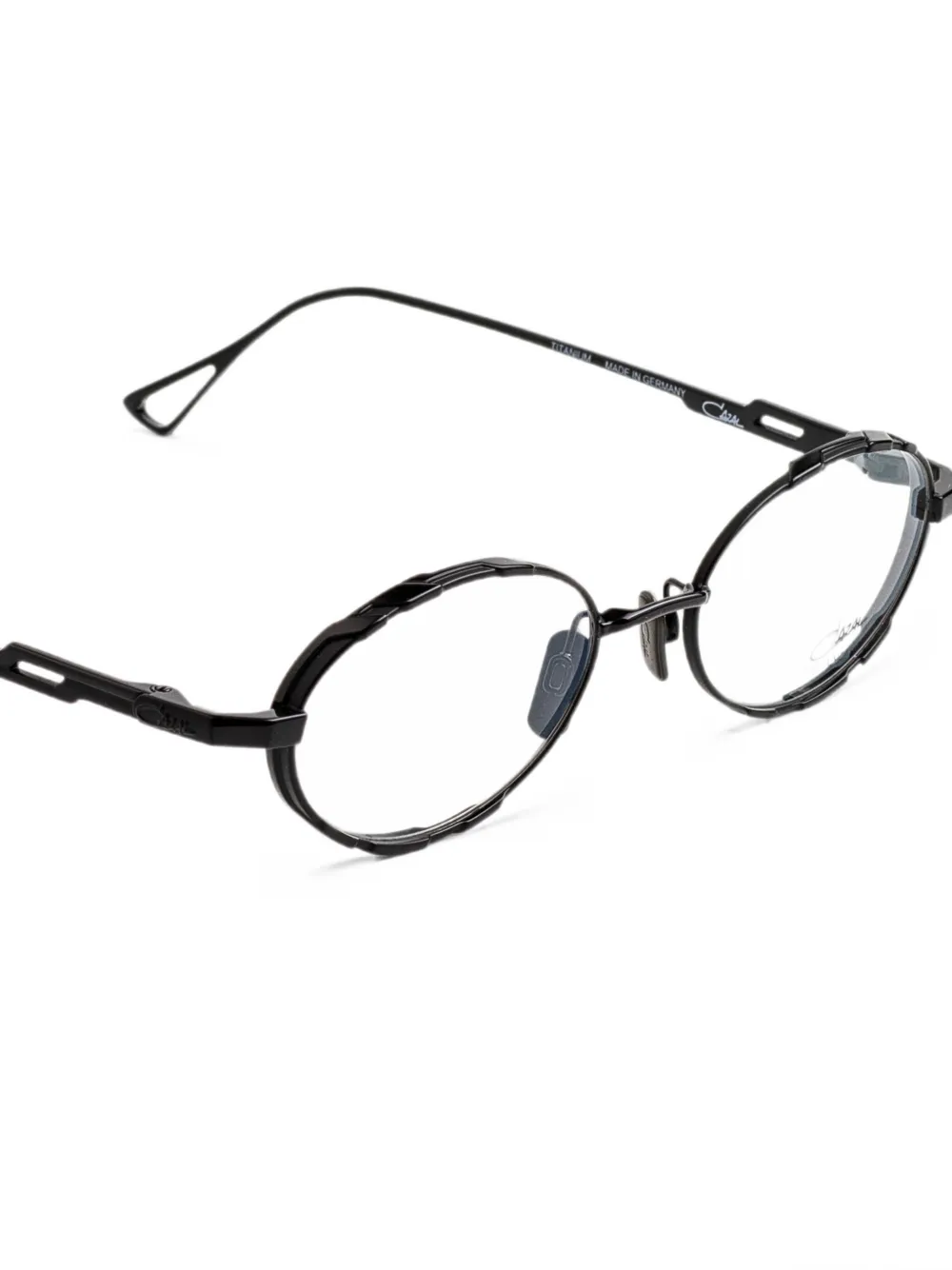Cazal 5024 bril met ovalen montuur Zwart