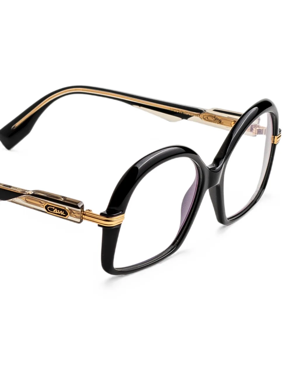 Cazal 5022 bril met geometrisch montuur Zwart