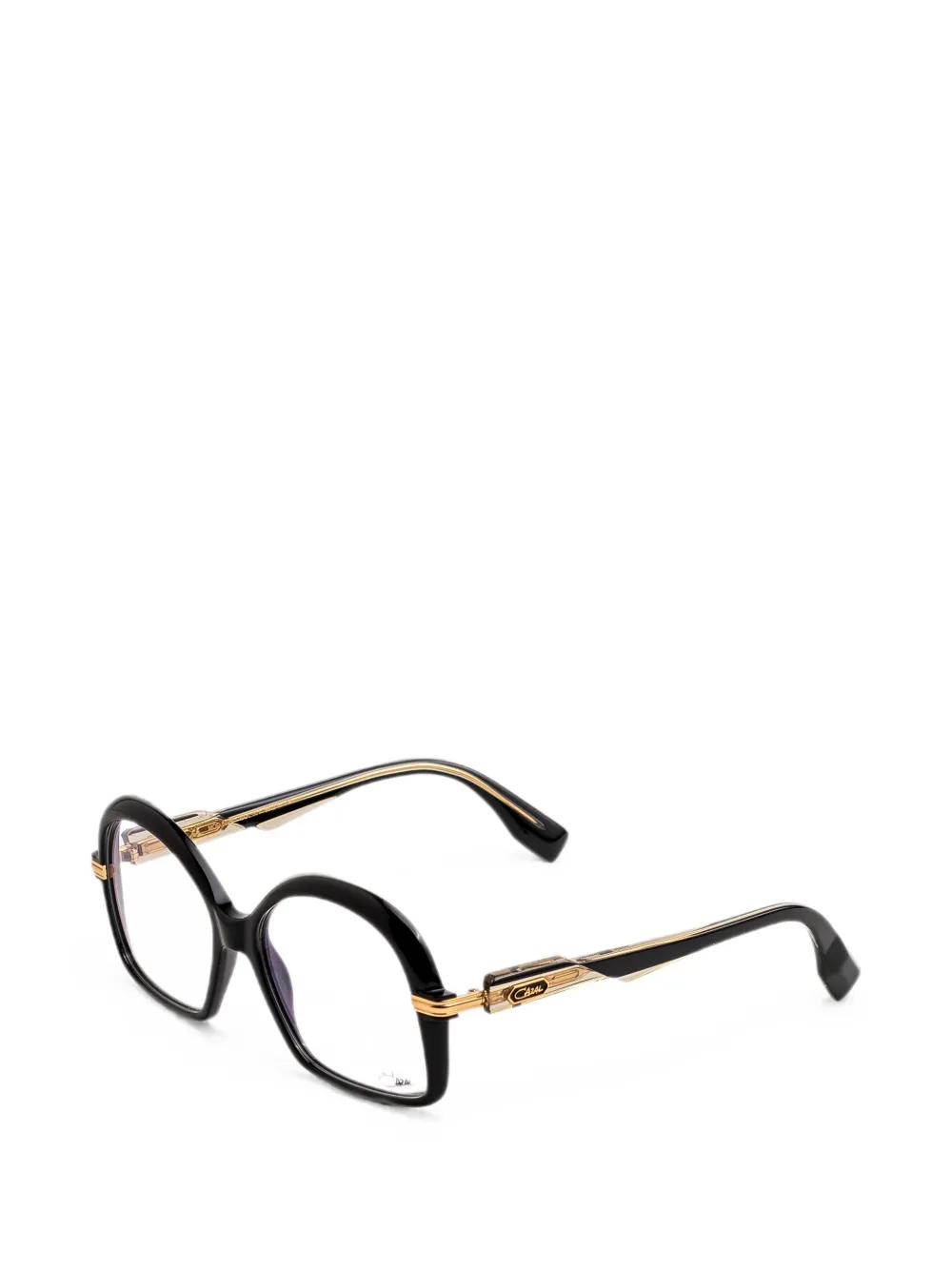 Cazal 5022 bril met geometrisch montuur Zwart