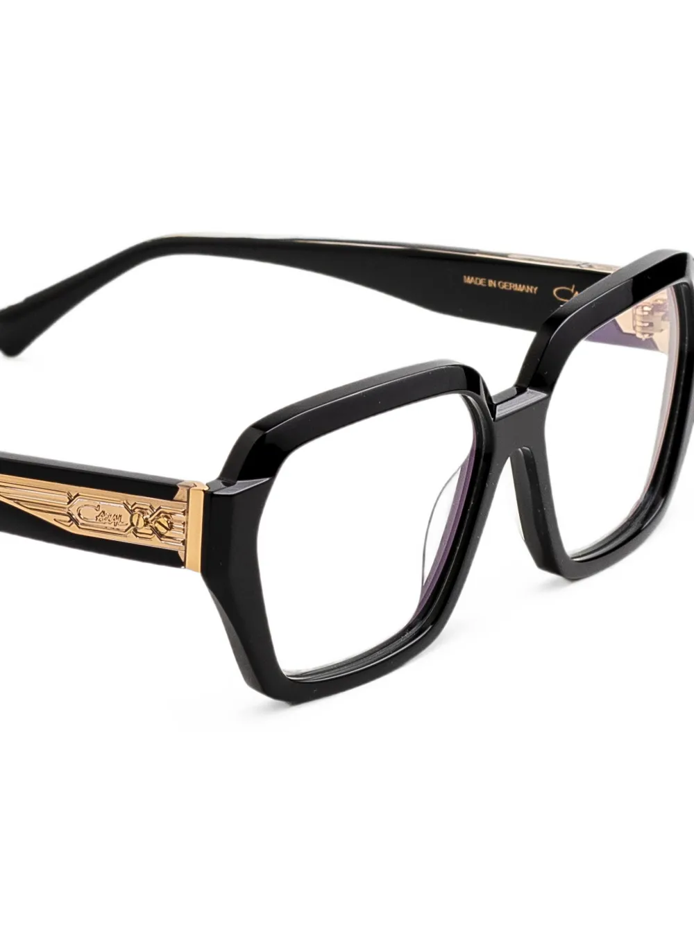 Cazal 5023 bril met geometrisch montuur Zwart