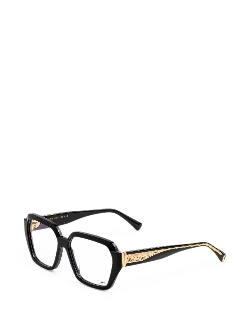 Cazal 5023 bril met geometrisch montuur Zwart