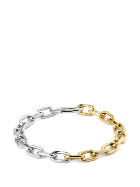 Daniel Wellington Contrast two-tone cable-link bracelet