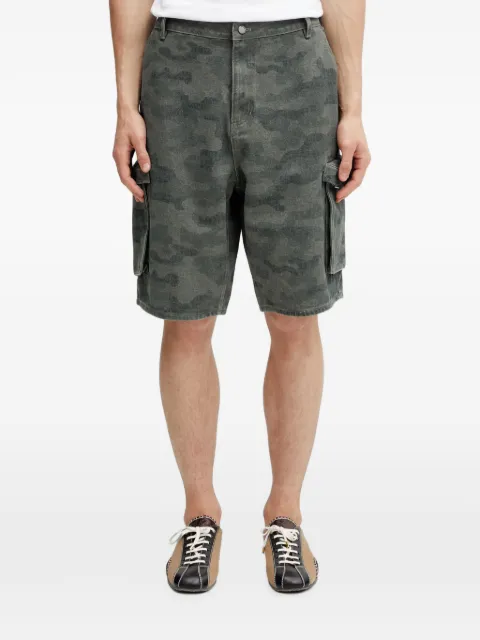 Daily Paper camouflage-print cargo shorts