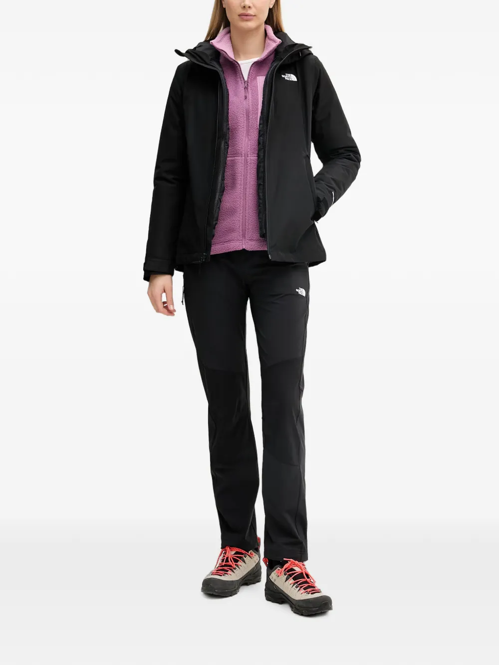 The North Face Speedlight broek met vlakken en logoprint Zwart