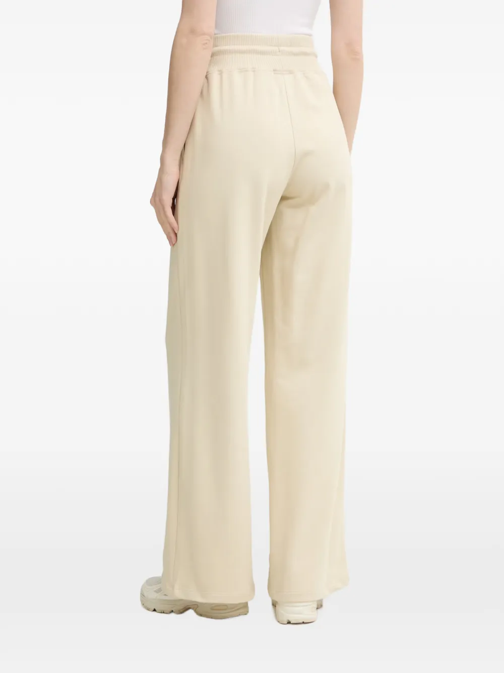 The North Face Essential Terry Simple Dome joggingbroek met trekkoord en geborduurd logo Beige