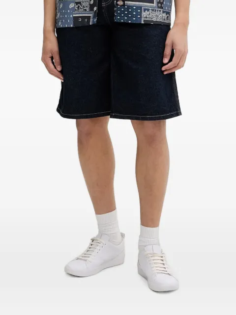 DICKIES 958 logo-patch carpenter shorts