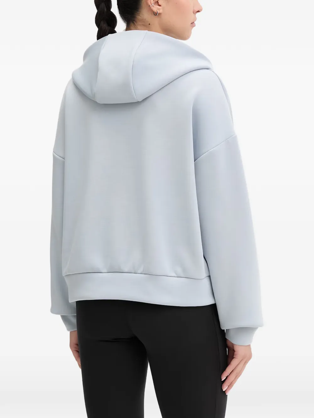 The North Face Jaida hoodie met rits en verlaagde schouders Blauw