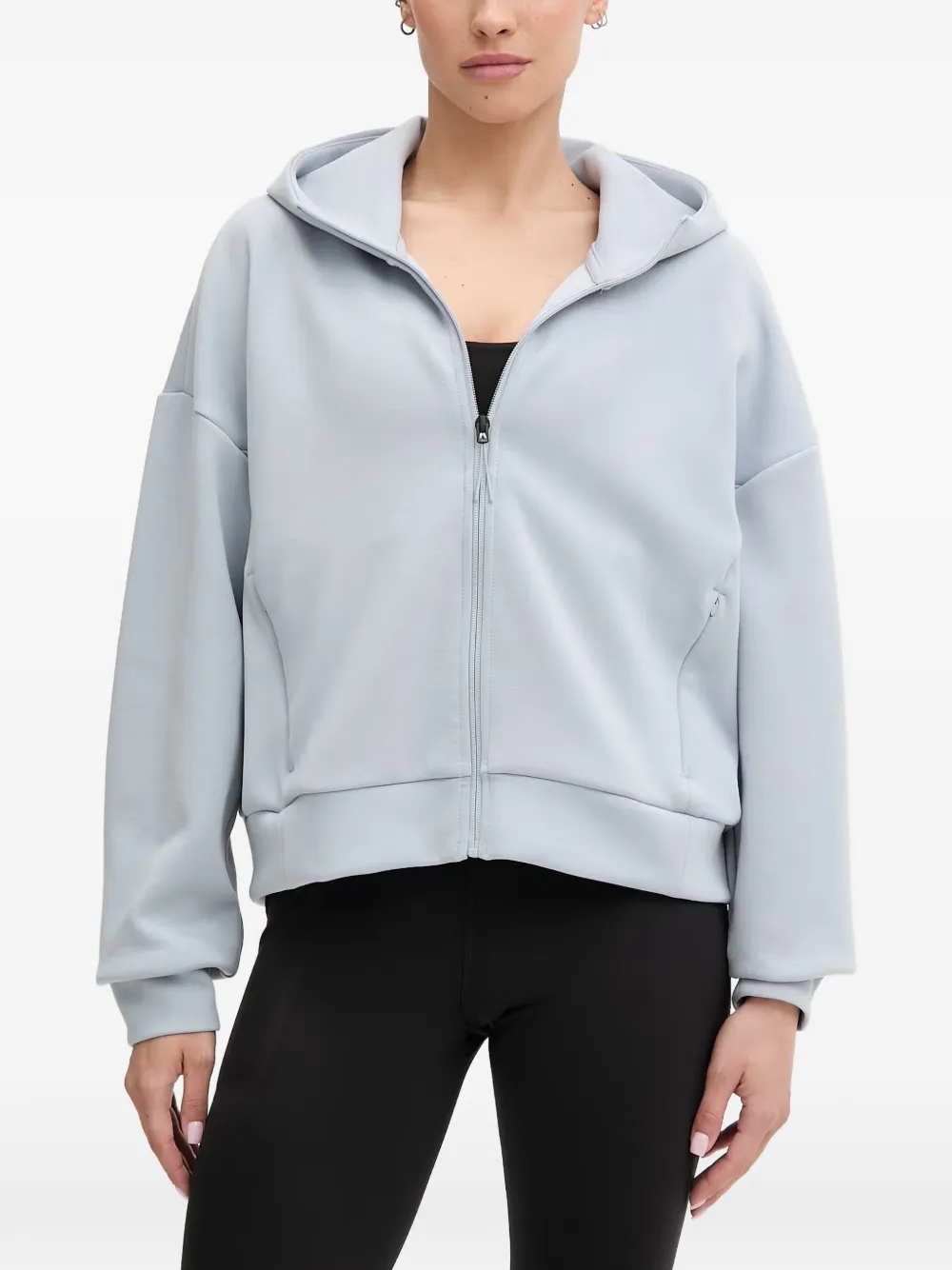 The North Face Jaida zip-up drop-shoulder hoodie - Blau