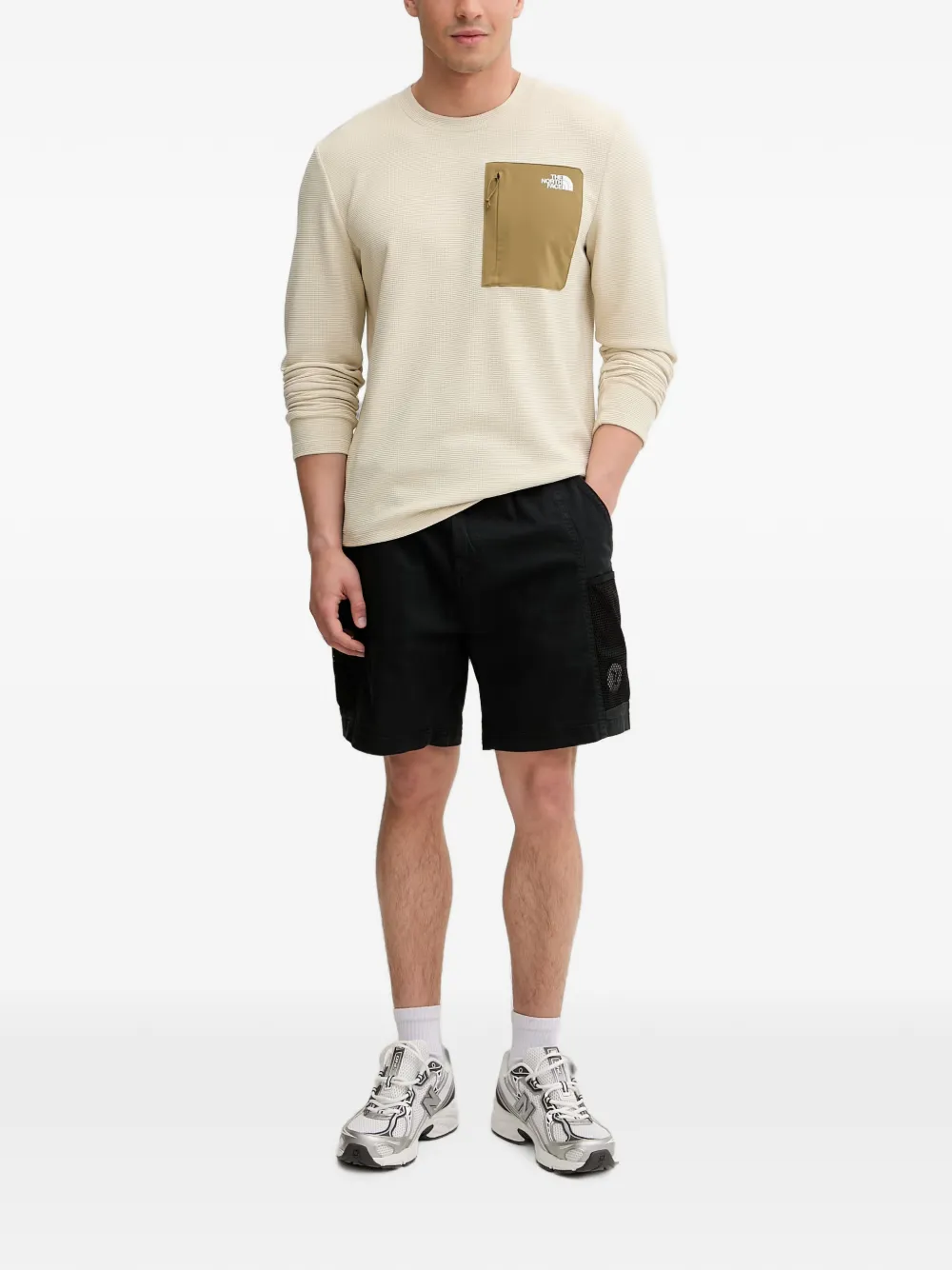 The North Face Kecha sweater met ritszak Beige