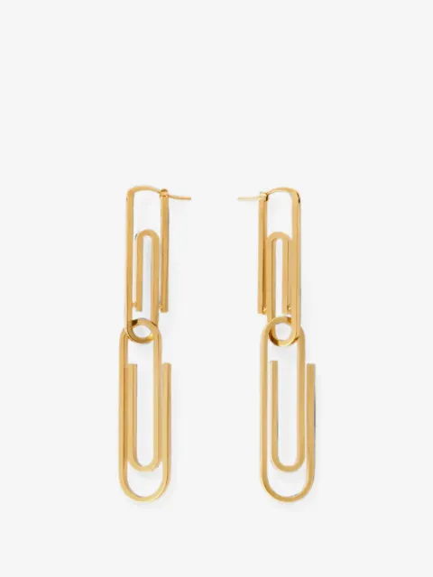 Off-White boucle d'oreille à design trombone