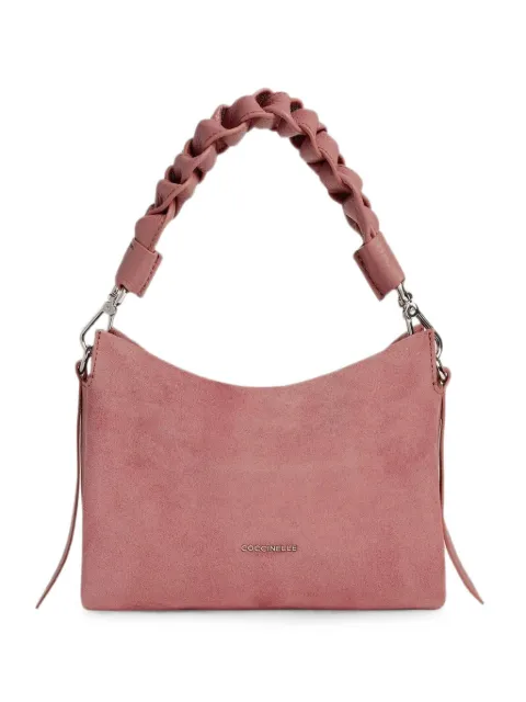 Coccinelle small Boheme suede tote bag