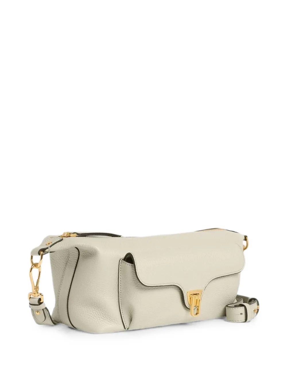 Coccinelle Medium Beat Generation leren crossbodytas Groen