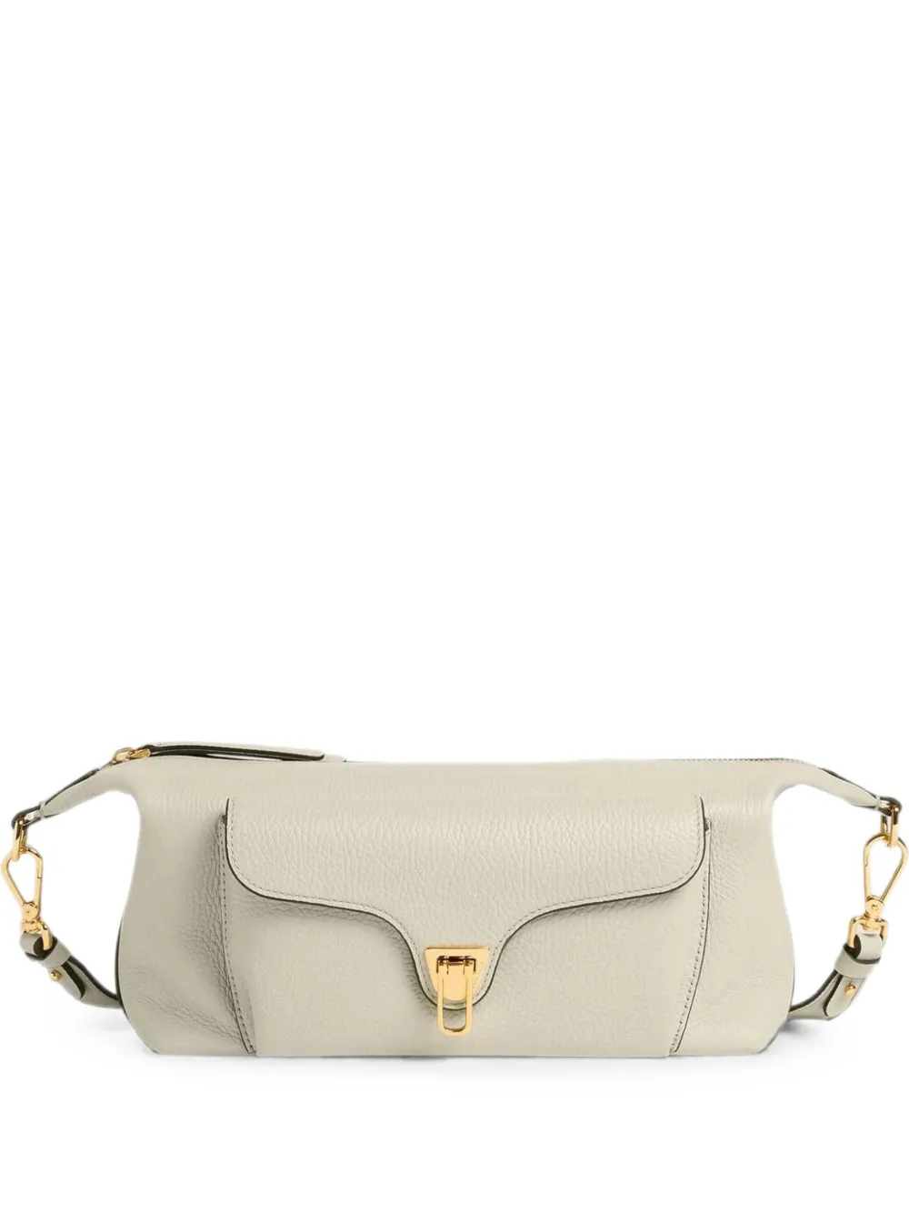 Coccinelle medium Beat Generation leather crossbody bag - Verde