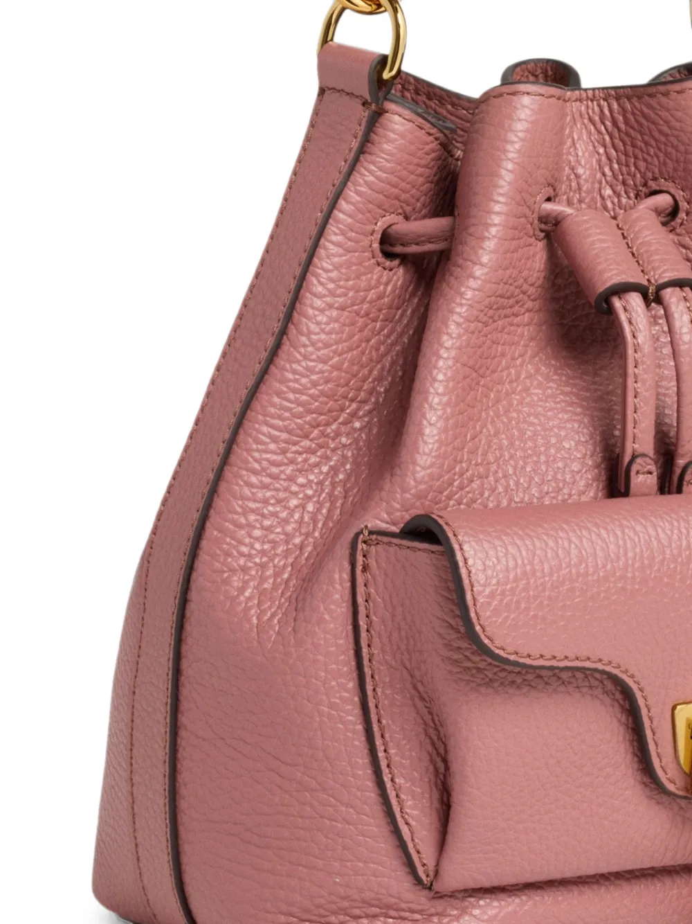 Coccinelle Beat Generation leren bucket-tas Roze