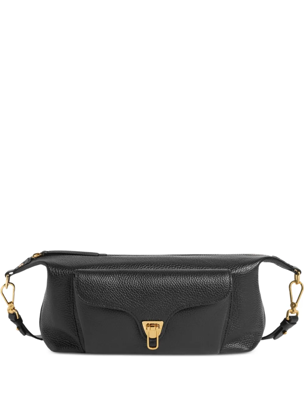 Coccinelle Beat Generation grained cross body bag - Nero