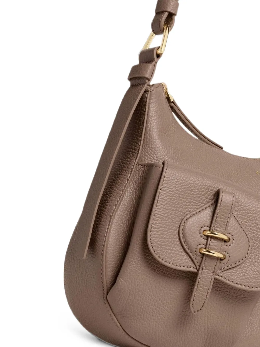 Coccinelle Medium Mavery Pocket schoudertas Beige