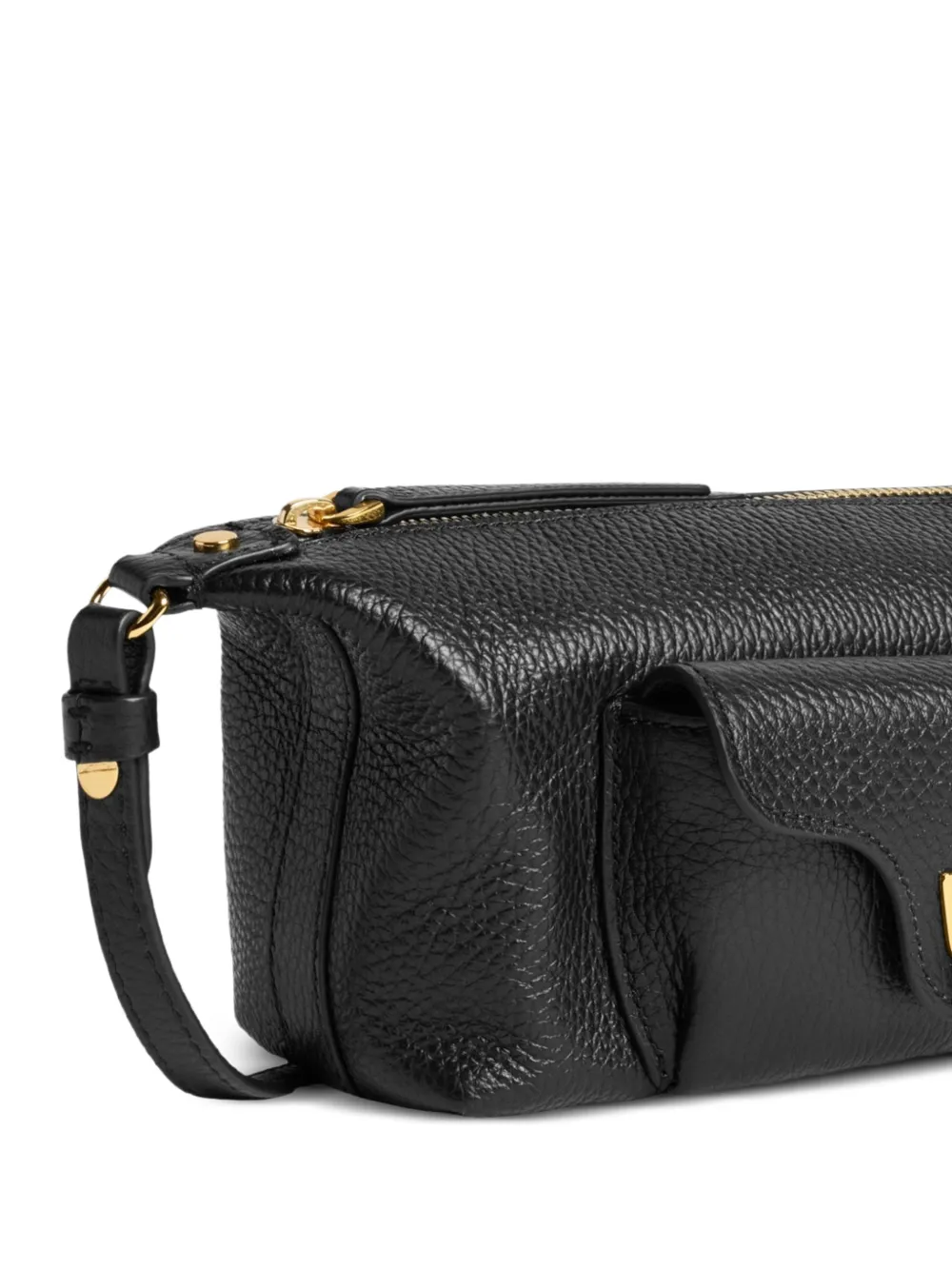 Coccinelle Beat leren mini-schoudertas Zwart