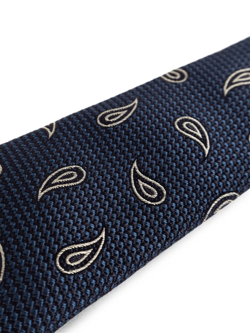 ETRO Stropdas met paisley-print Blauw