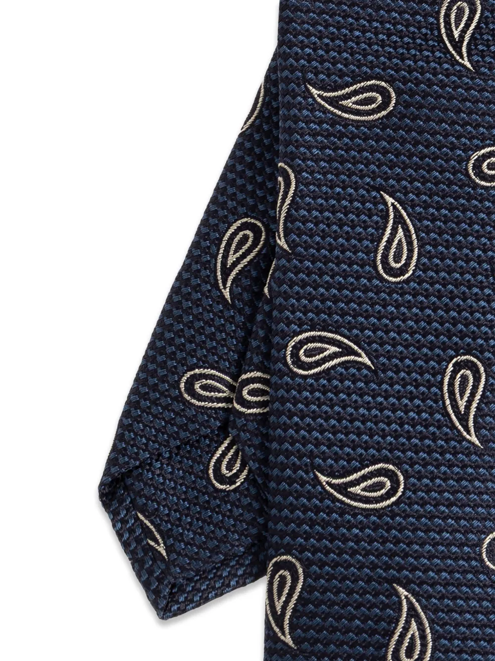 ETRO Stropdas met paisley-print Blauw