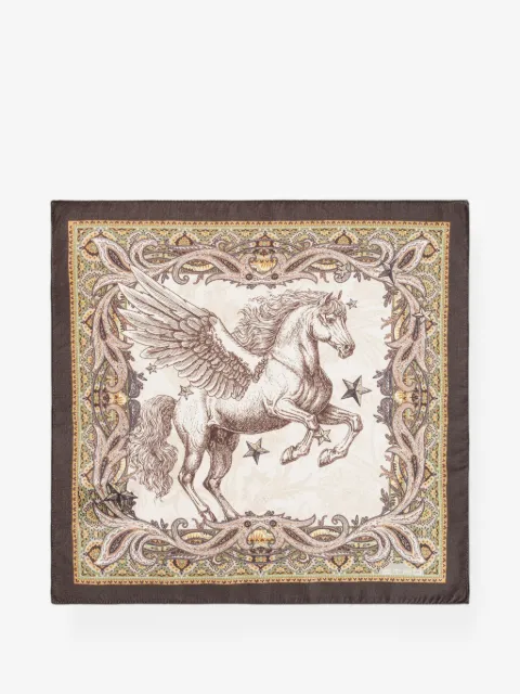 ETRO Pegasus 佩斯理印花口袋方巾