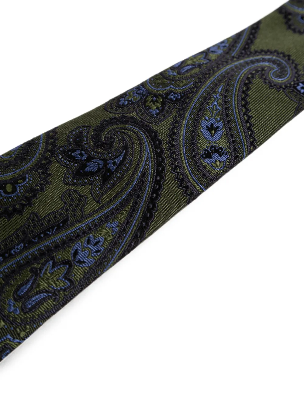 ETRO Stropdas met paisley-print Groen