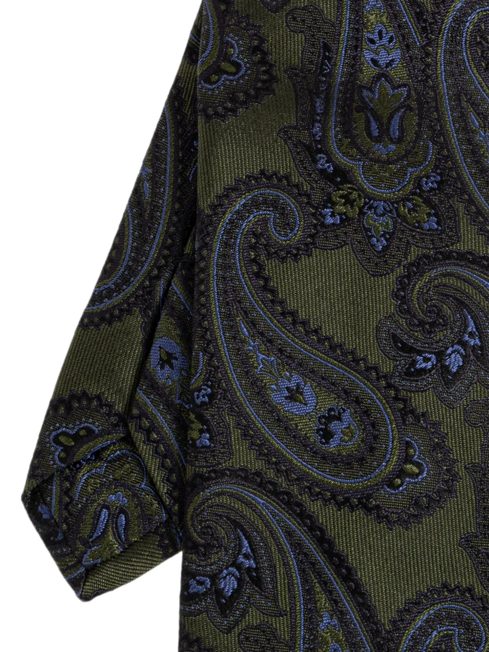 ETRO Stropdas met paisley-print Groen