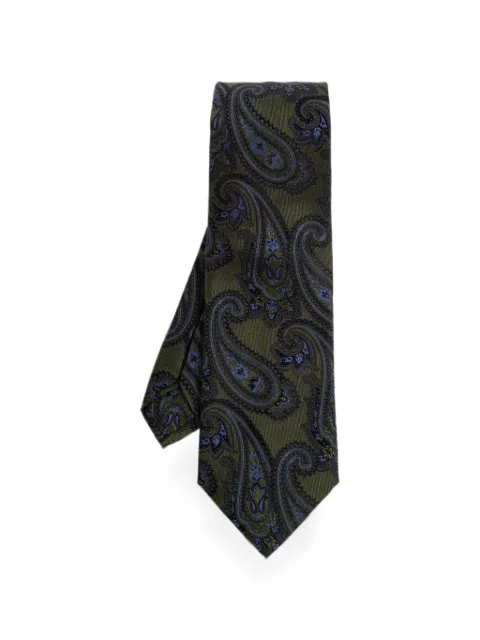 ETRO paisley-print silk tie