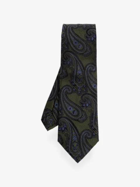 ETRO paisley-print silk tie