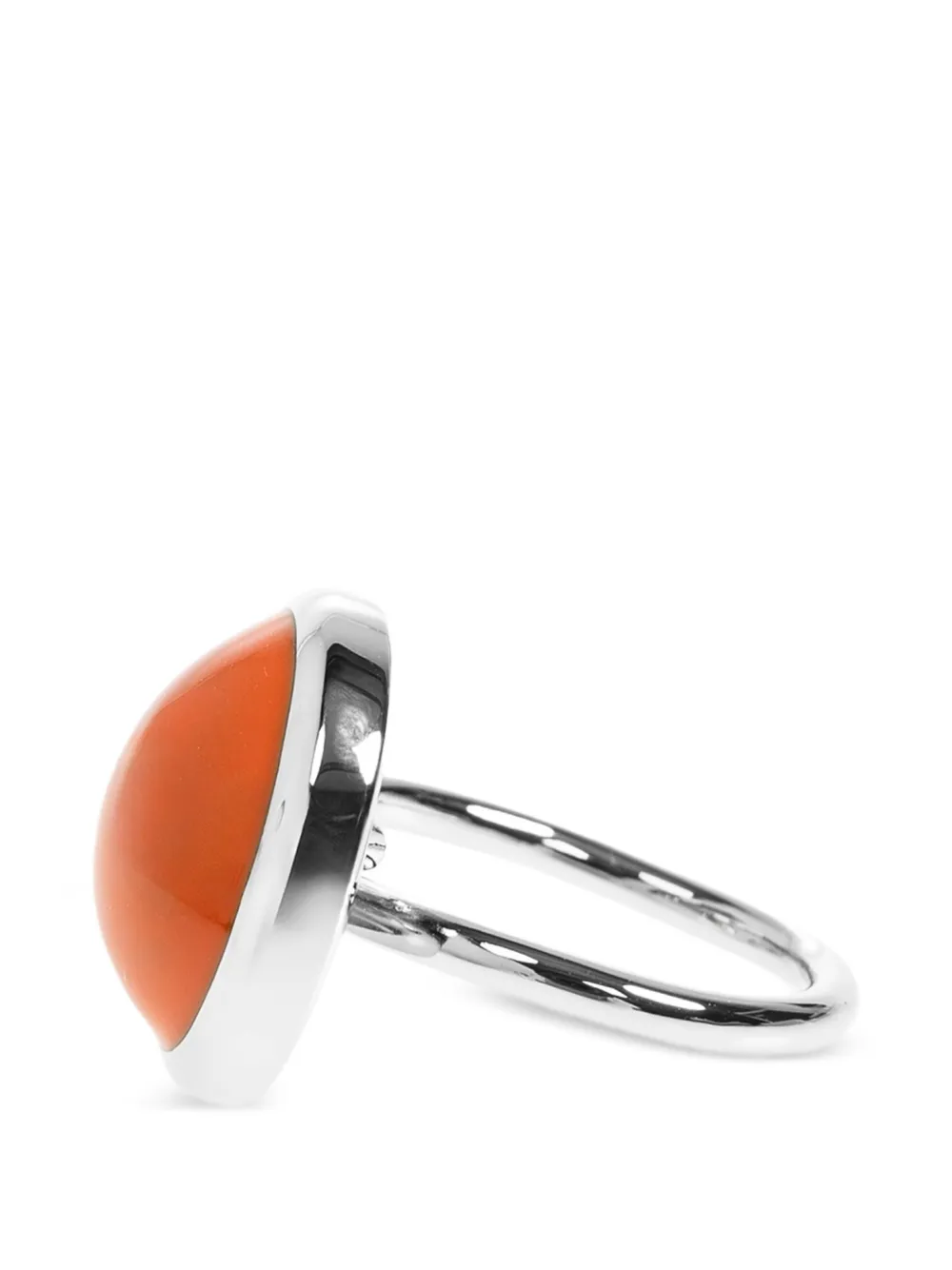 Marni 카보숑 디테일 링 In Orange