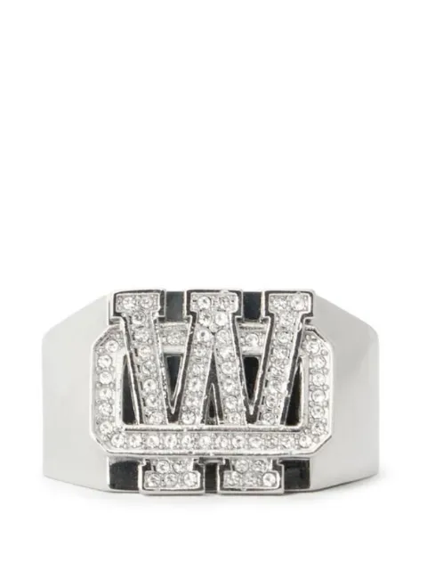 Off-White Bling Strass-embellished ring