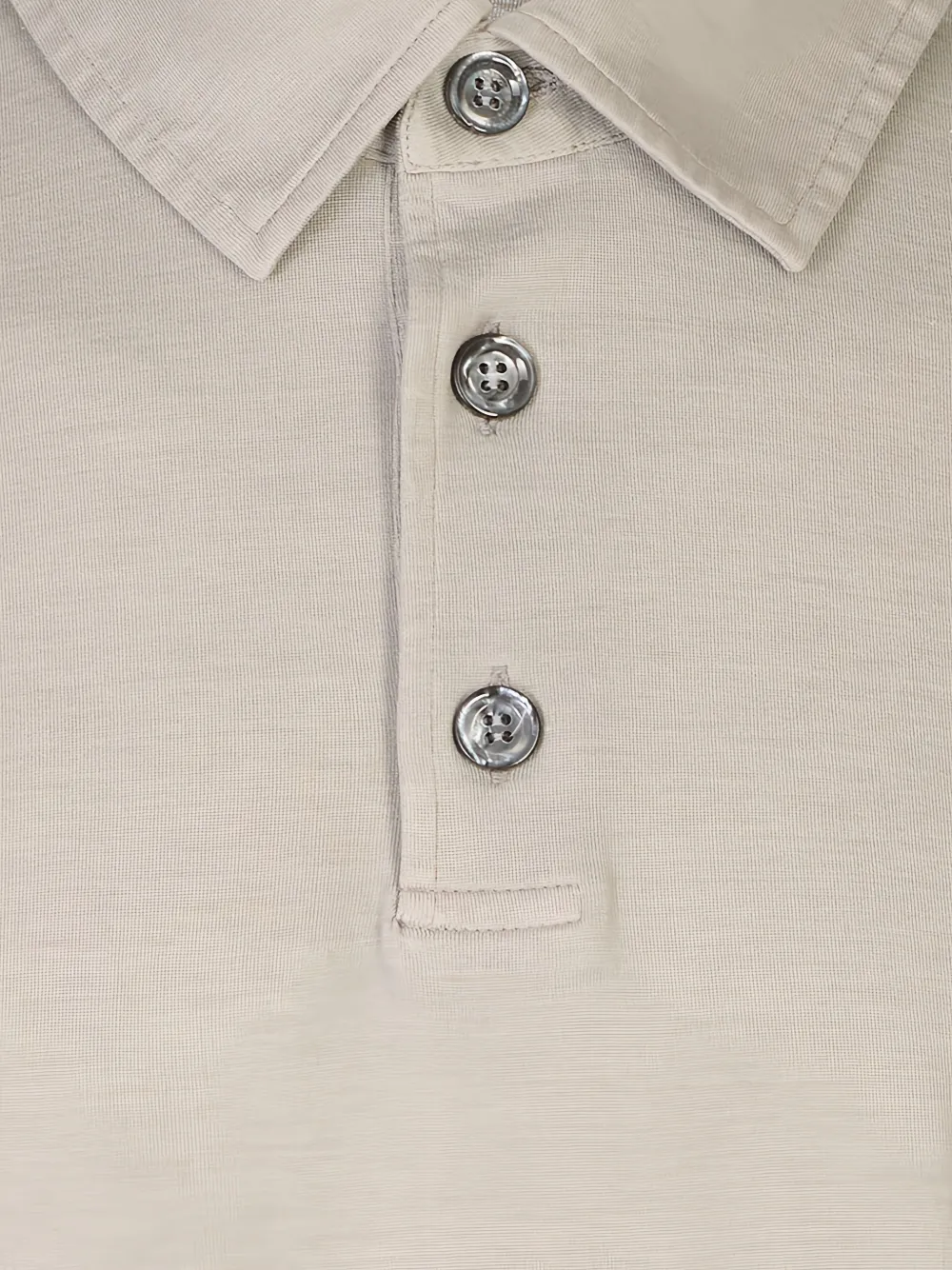 Kiton Poloshirt met korte mouwen Beige