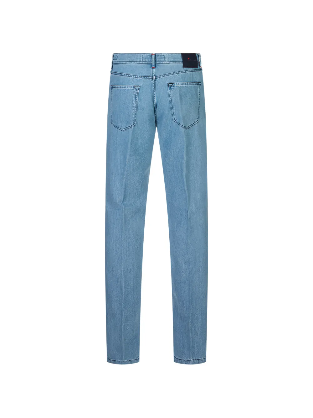 Kiton Straight jeans Blauw