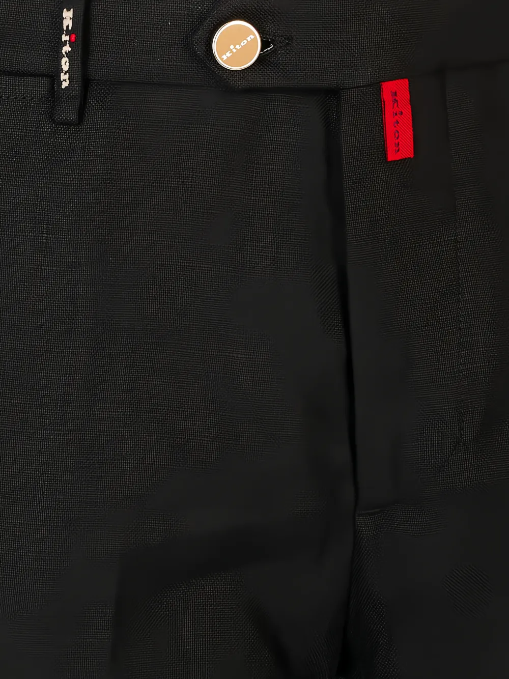 Kiton Cargo shorts Zwart