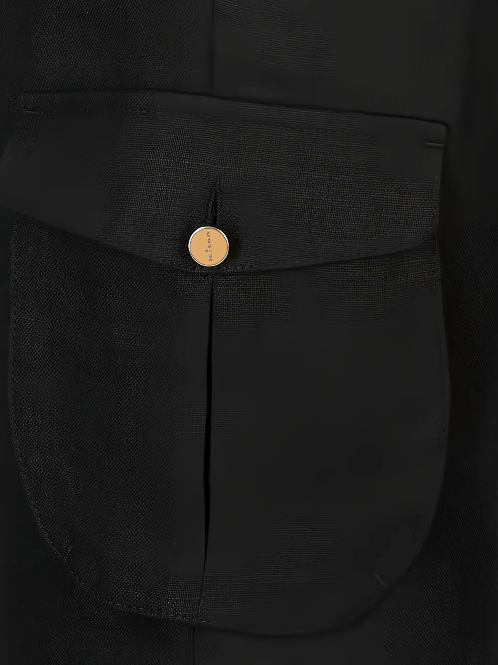 Kiton Cargo shorts Zwart