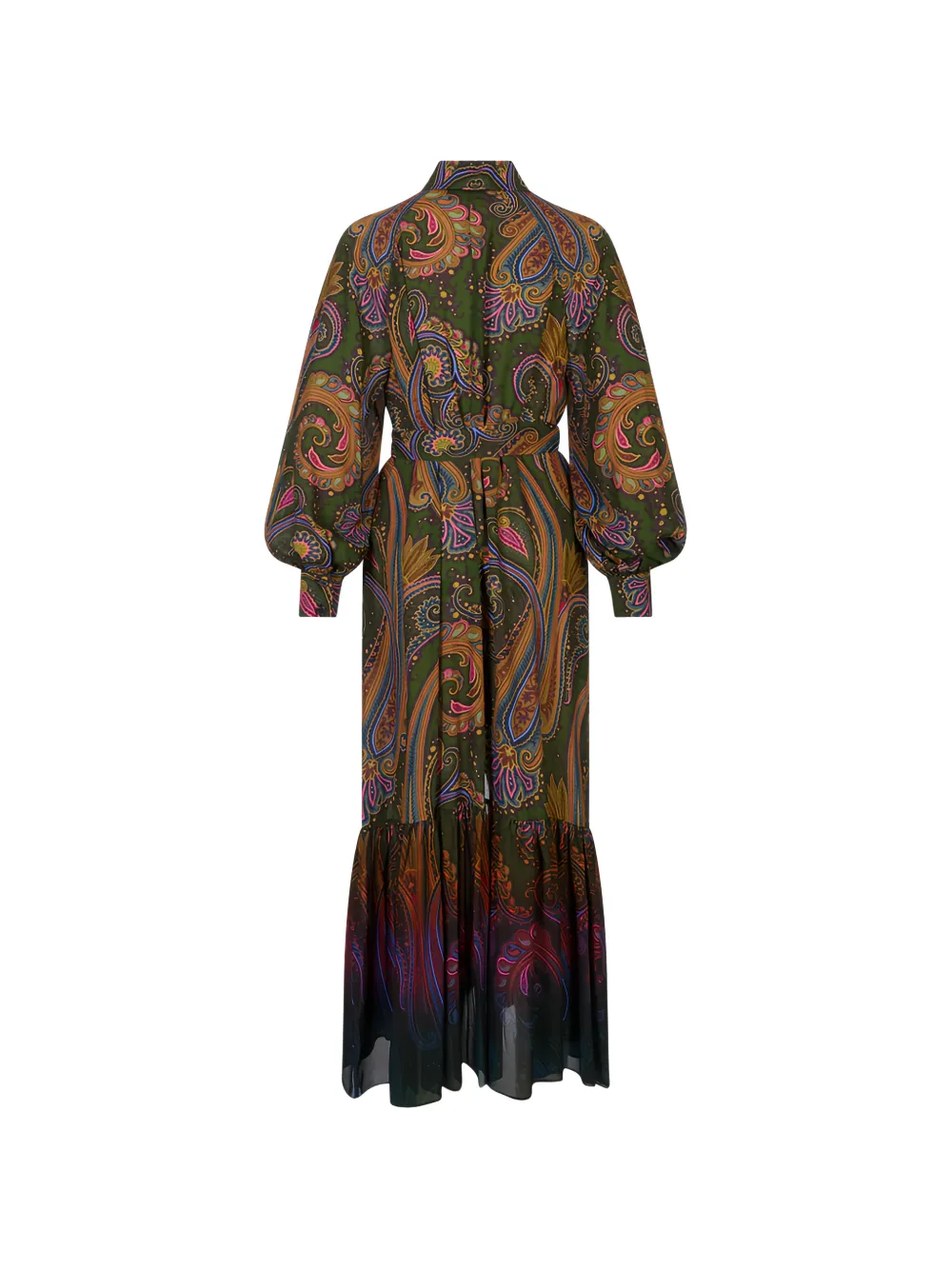 ETRO Jurk met paisley-print Groen