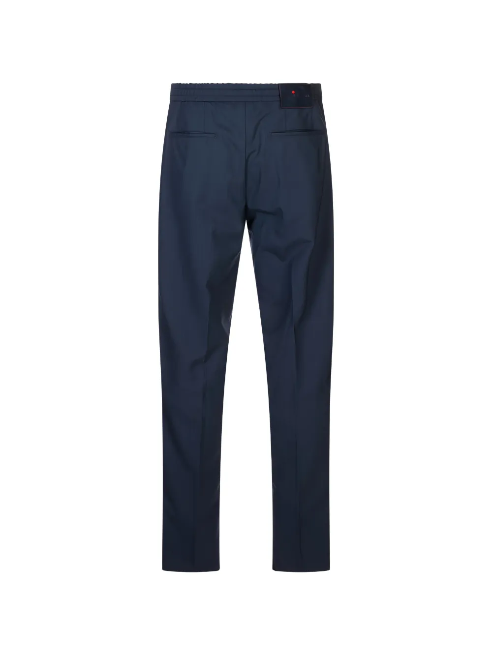 Kiton Broek met elastische taille Blauw