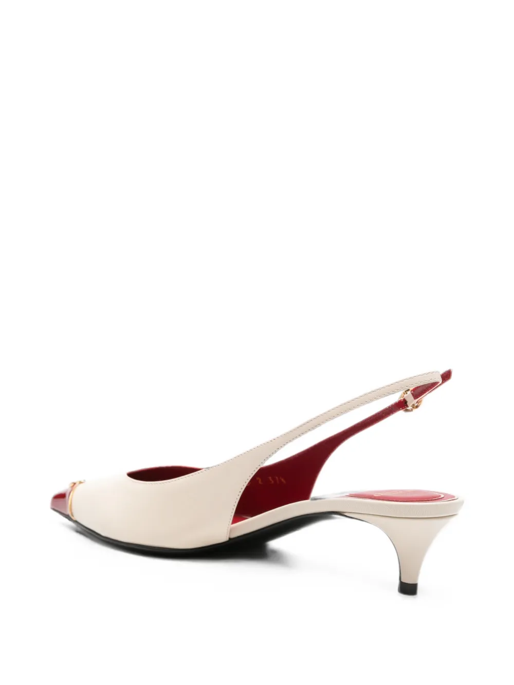 Valentino Garavani VLogo Signature cap-toe pumps Beige