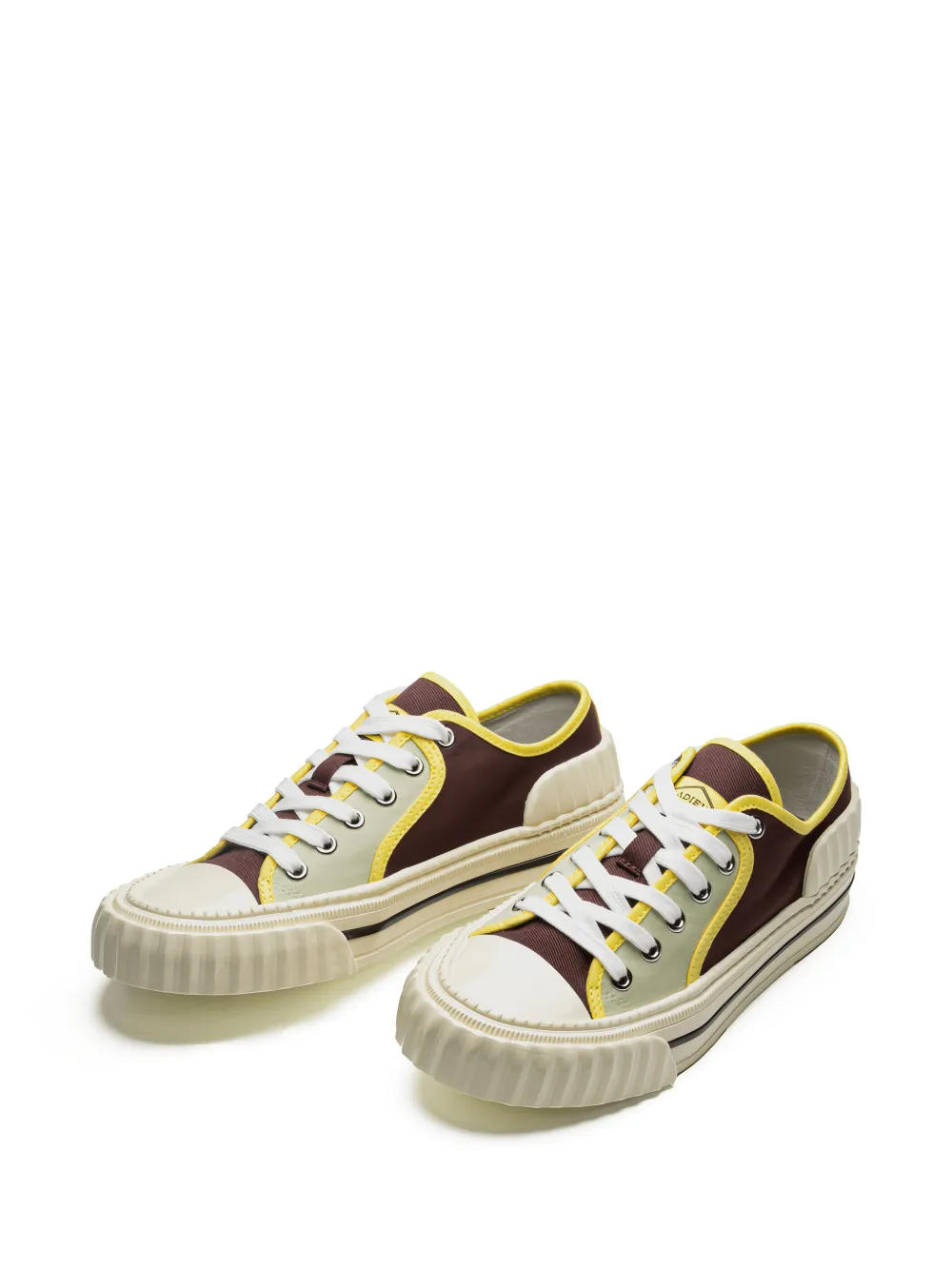Adieu Paris Panpan sneakers met vlakken Bruin