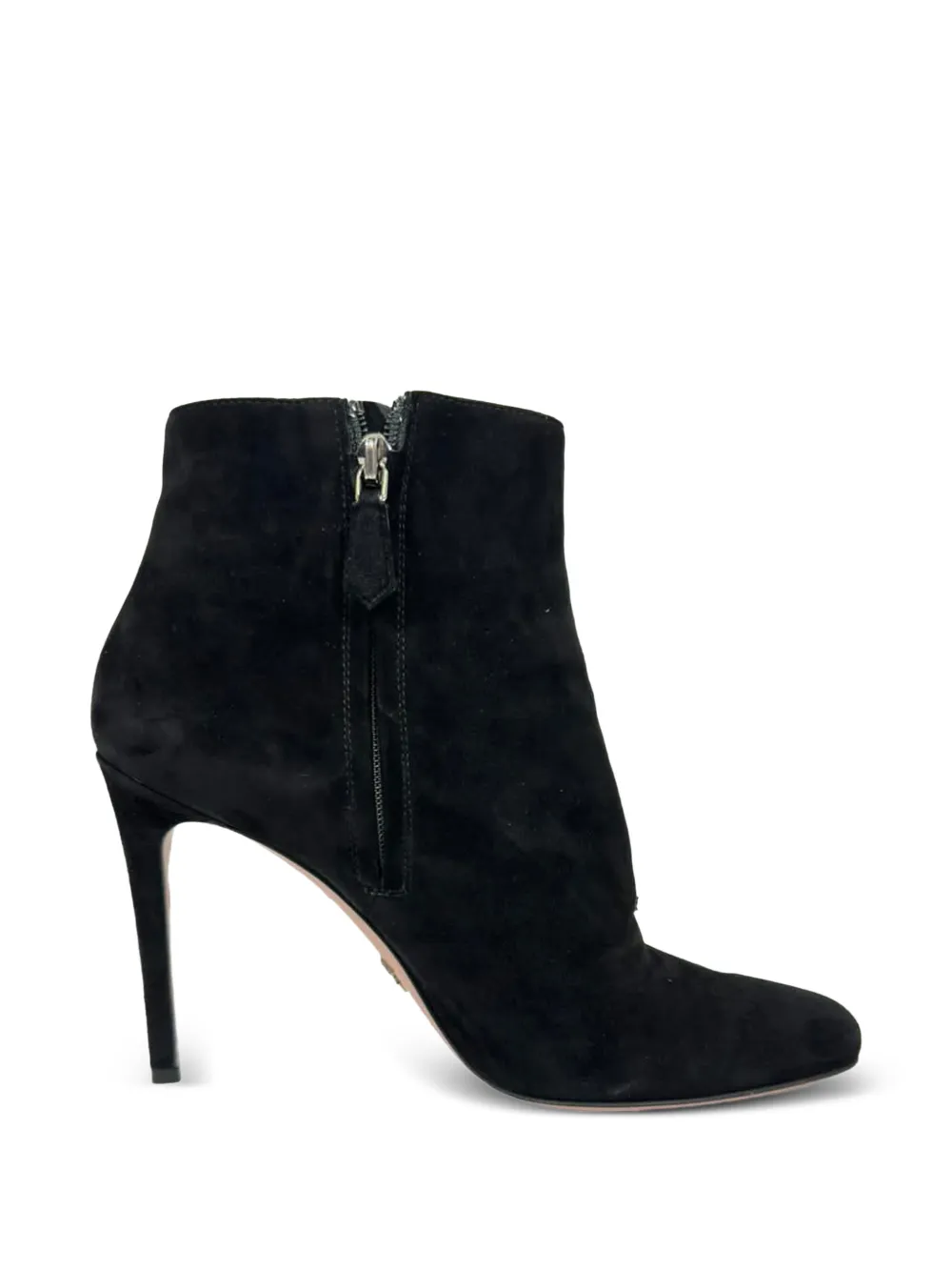 Prada Pre-Owned suede ankle boots - Nero