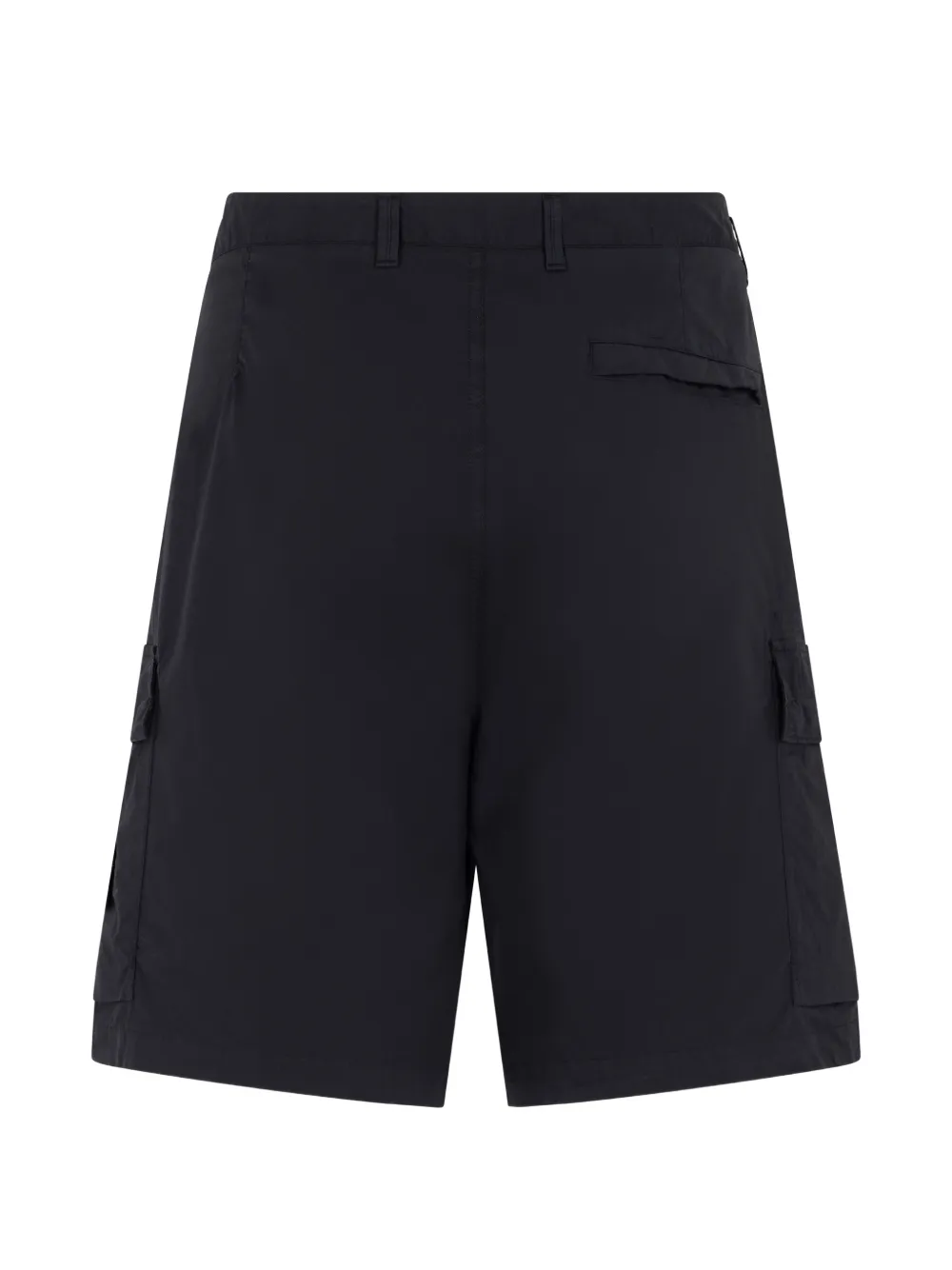Stone Island Cargo shorts met logopatch Blauw
