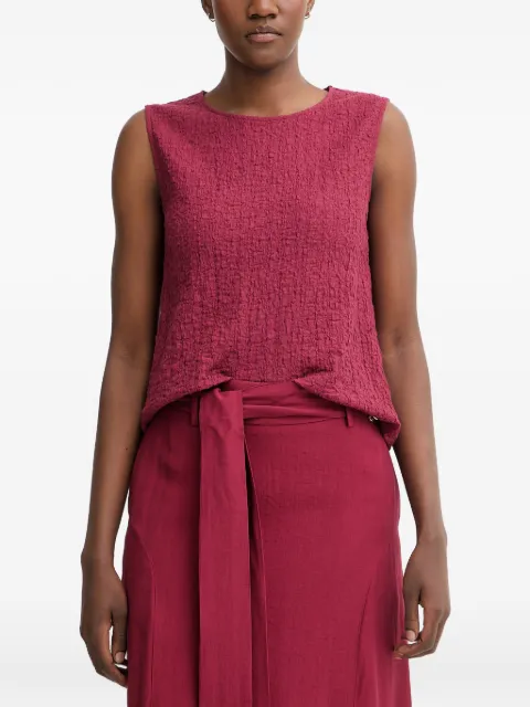 Pedro Del Hierro textured sleeveless top