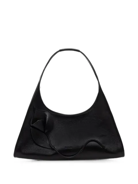 Pollini Amonet flower-appliqué tote bag