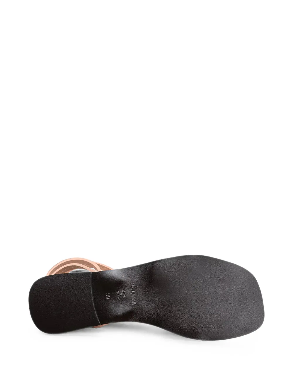 Pollini wrap-around ankle-strap sandals Beige