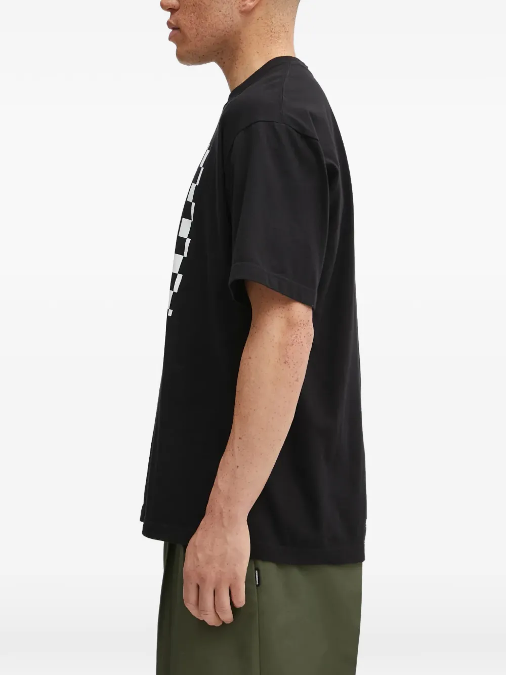 Neighborhood T-shirt met grafische print Zwart