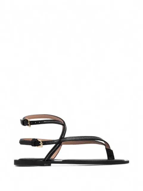 Pollini Capri leather sandals