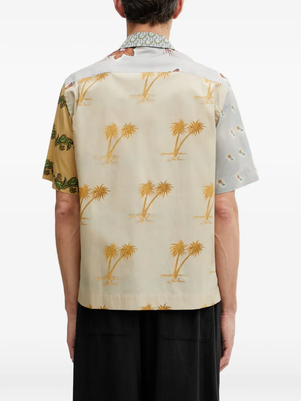 Paul Smith overhemd met korte mouwen Blauw