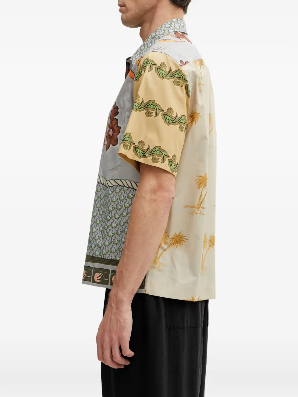 Paul Smith overhemd met korte mouwen Blauw
